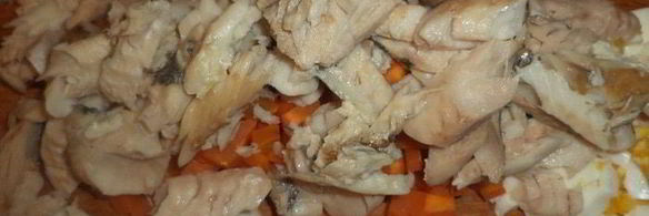 овощная запеканка с рыбой по-домашнему