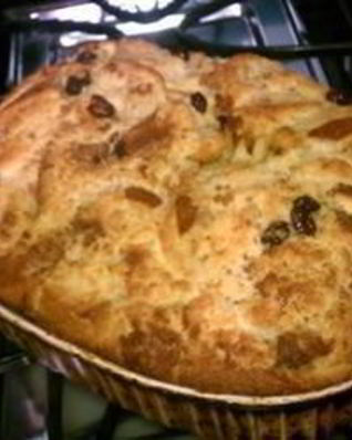 Сладкая хлебно-яичная запеканка к чаю