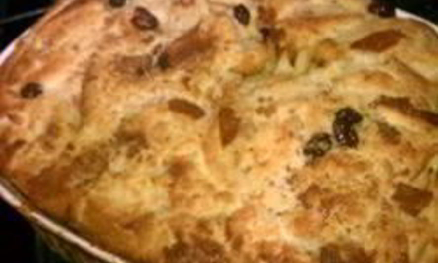 Рецепт сладкой хлебно-яичная запеканка к чаю