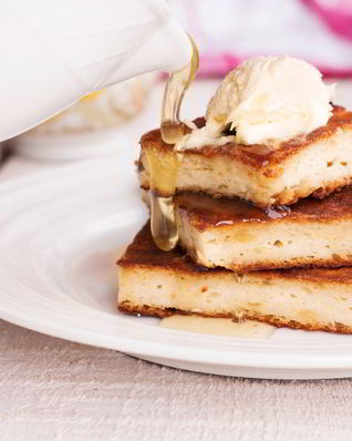 Сладкая творожная запеканка