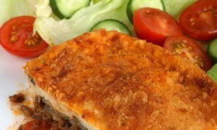 Рецепт слоеной запеканки из цукини и пармезана