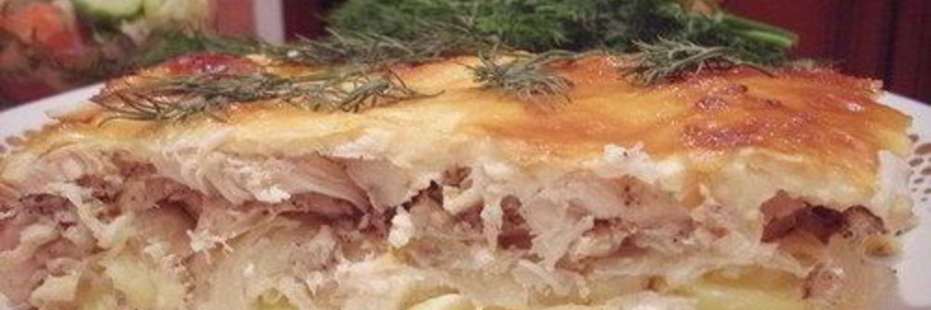 Сочная куриная запеканка с картофелем