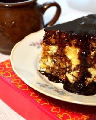 Творожная запеканка на кефире в мультиварке