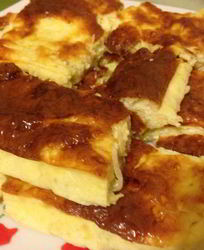 Творожная запеканка с кабачками