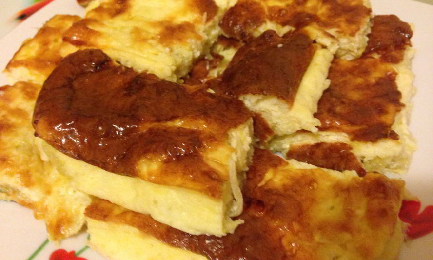 Рецепт творожной запеканки с кабачками