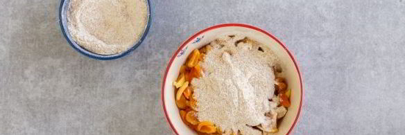 творожная запеканка с курагой