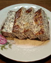 Творожная запеканка с маком