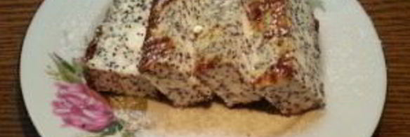 творожная запеканка с маком