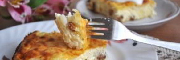 творожная запеканка с рисом в духовке