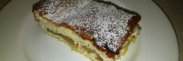 творожная запеканка с яблоками