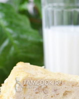 Творожная запеканка с яблоком по Дюкану