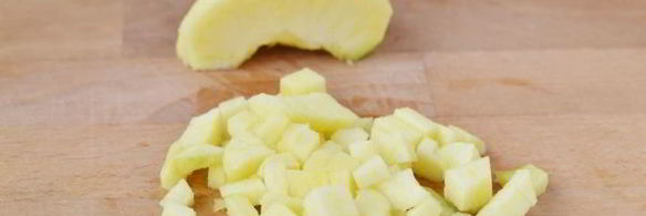 творожная запеканка с яблоком по дюкану