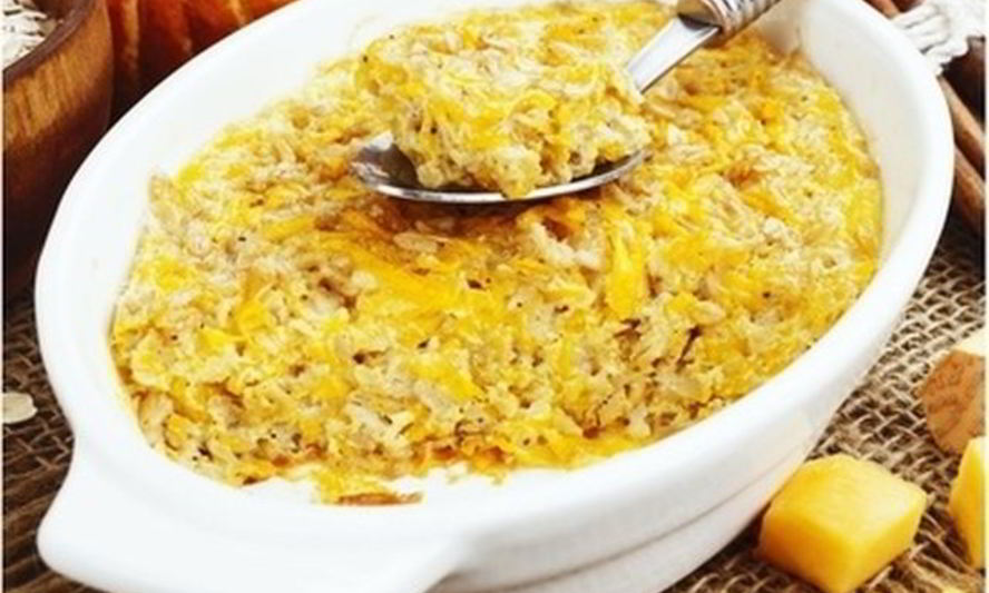 Рецепт тыквенной запеканки с яблоком