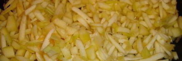 тыквенно-картофельная запеканка с грибами