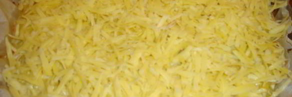 тыквенно-картофельная запеканка с грибами