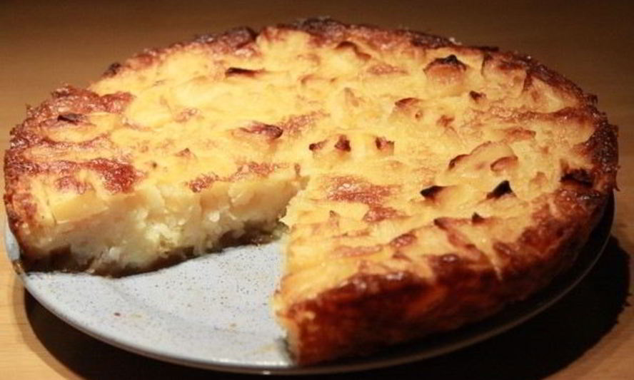 Рецепт яблочно-ананасовой запеканка