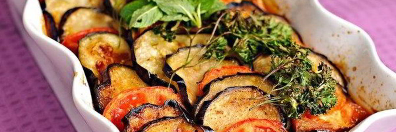 Запеканка из баклажанов с мясом