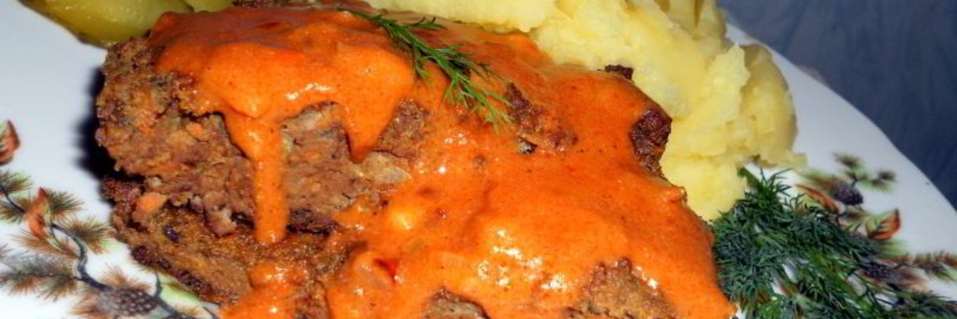 Запеканка из говяжей печени