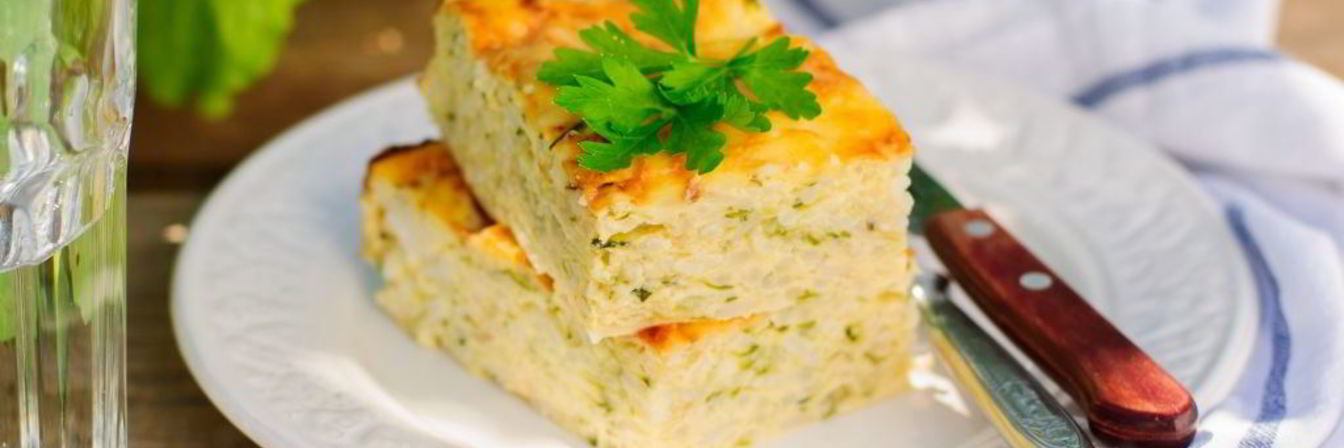Запеканка из кабачков с сыром