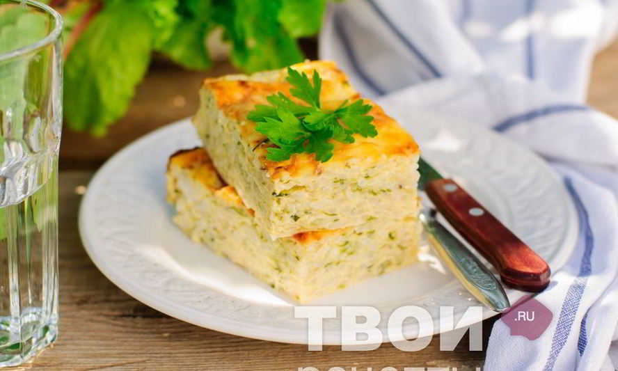 Рецепт запеканки из кабачков с сыром
