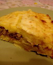 Запеканка из картофельного пюре в духовке