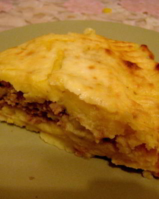 Запеканка из картофельного пюре в духовке