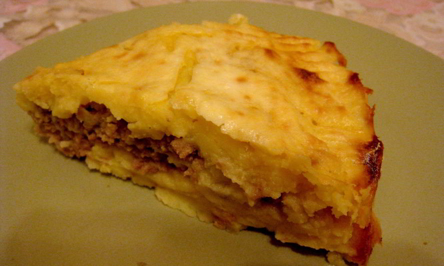 Рецепт запеканки из картофельного пюре в духовке