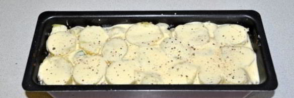 запеканка из картофеля с куриными потрошками