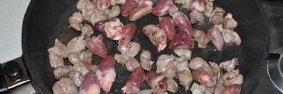 запеканка из картофеля с куриными потрошками