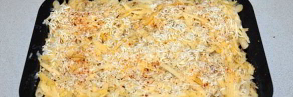 запеканка из макарон с куриной печенью