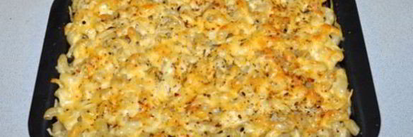 запеканка из макарон с куриной печенью