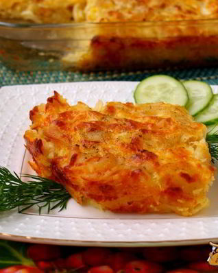 Запеканка из макарон