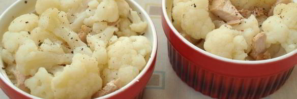 запеканка из цветной капусты с индейкой и помидорами