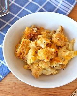 Запеканка из цветной капусты с сыром