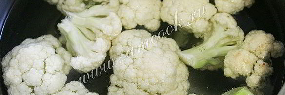 запеканка из цветной капусты с ветчиной