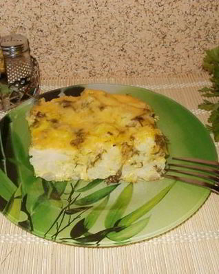 Запеканка из цветной капусты в духовке