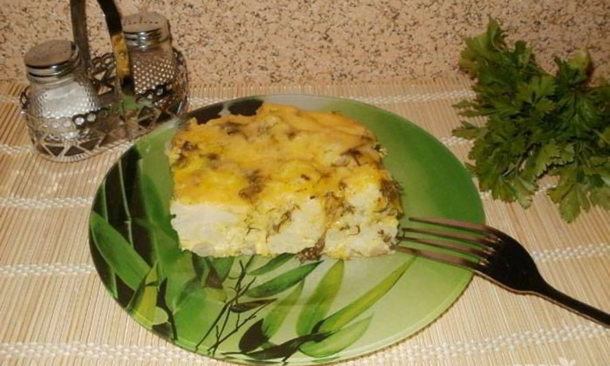 Рецепт запеканки из цветной капусты в духовке