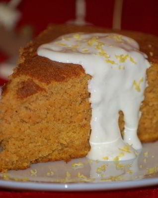 Запеканка из тыквы с корицей и цедрой лимона