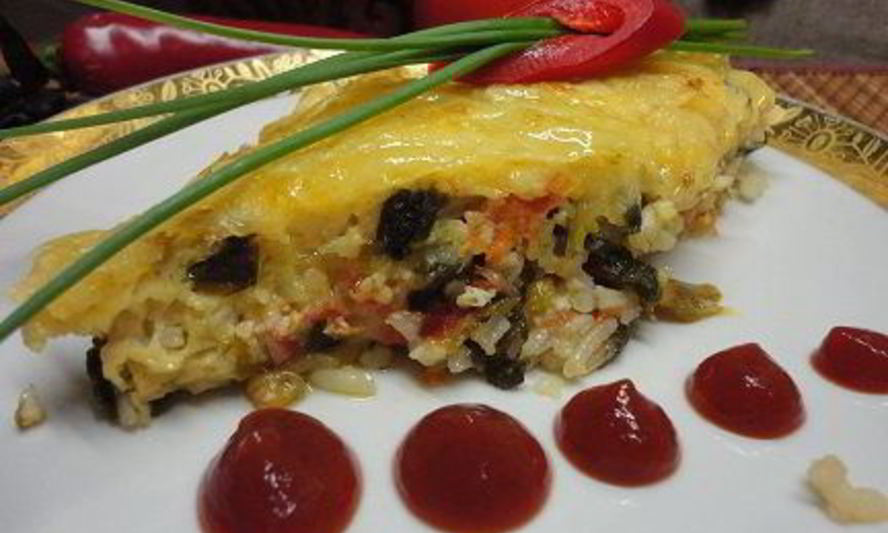 Рецепт запеканки из зеленого лука по-итальянски