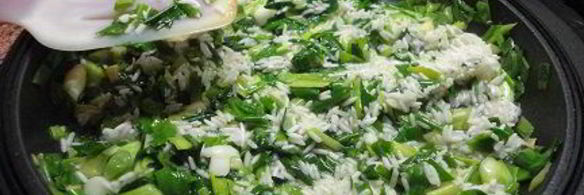 запеканка из зеленого лука по-итальянски