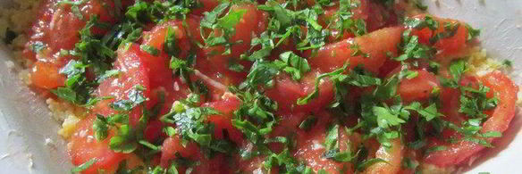 запеканка кукурузная с помидорами и моцареллой