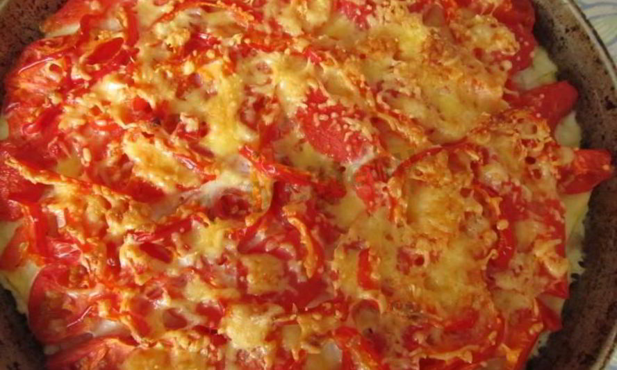 Рецепт запеканки овощной с фаршем, сыром