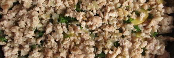 запеканка овощная с фаршем, сыром