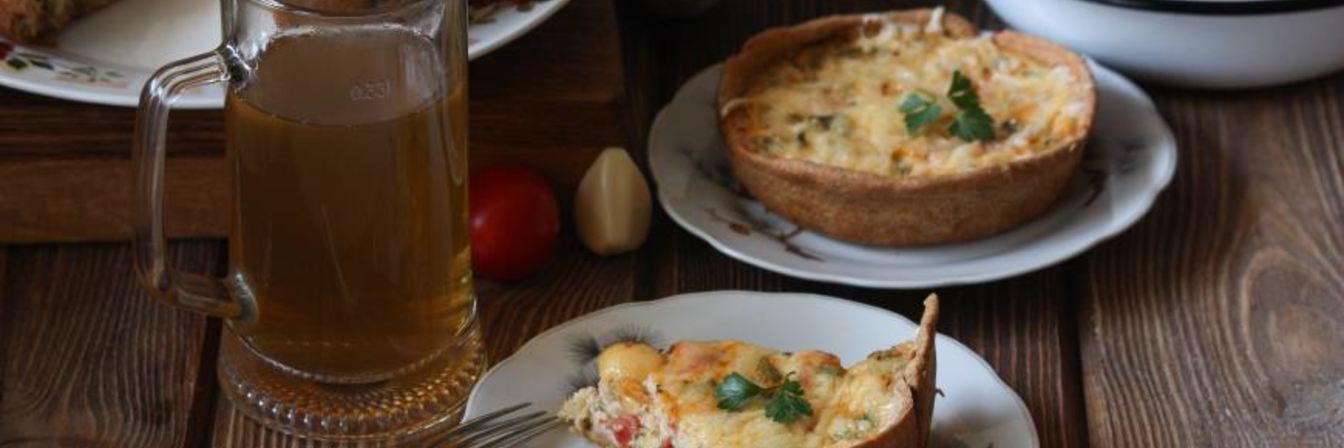 Запеканка-пирог с кабачками