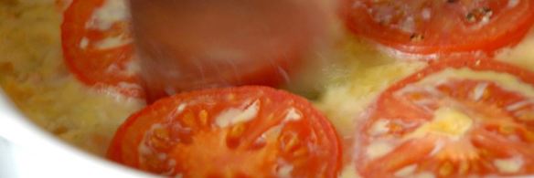 запеканка рисовая с лососем