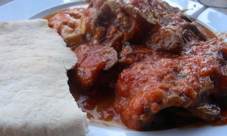 Рецепт запеканки с баклажанами, грибами и моцареллой