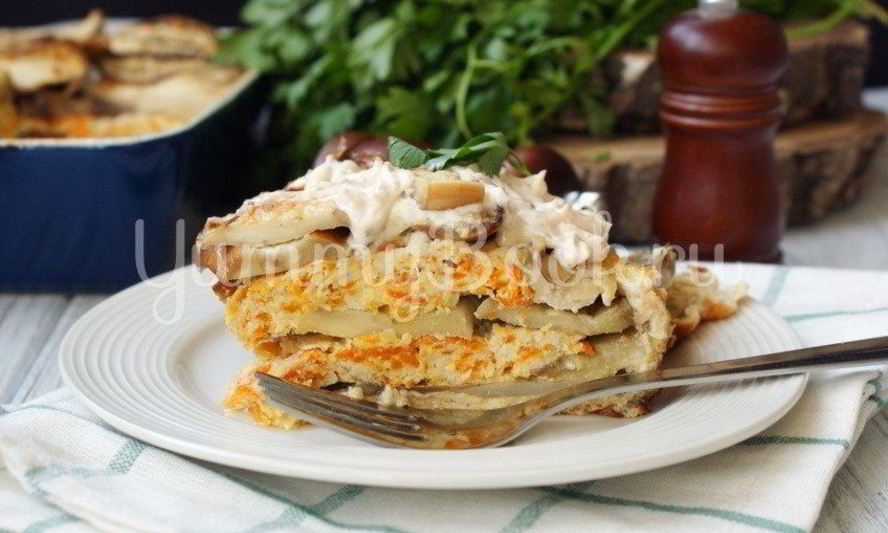 Рецепт запеканки с баклажанами и фаршем