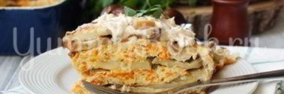 запеканка с баклажанами и фаршем