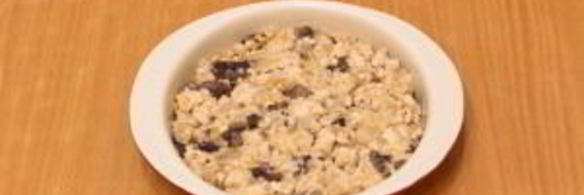 запеканка с куриным филе, грибами и картофельным пюре