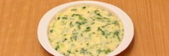 запеканка с куриным филе, грибами и картофельным пюре